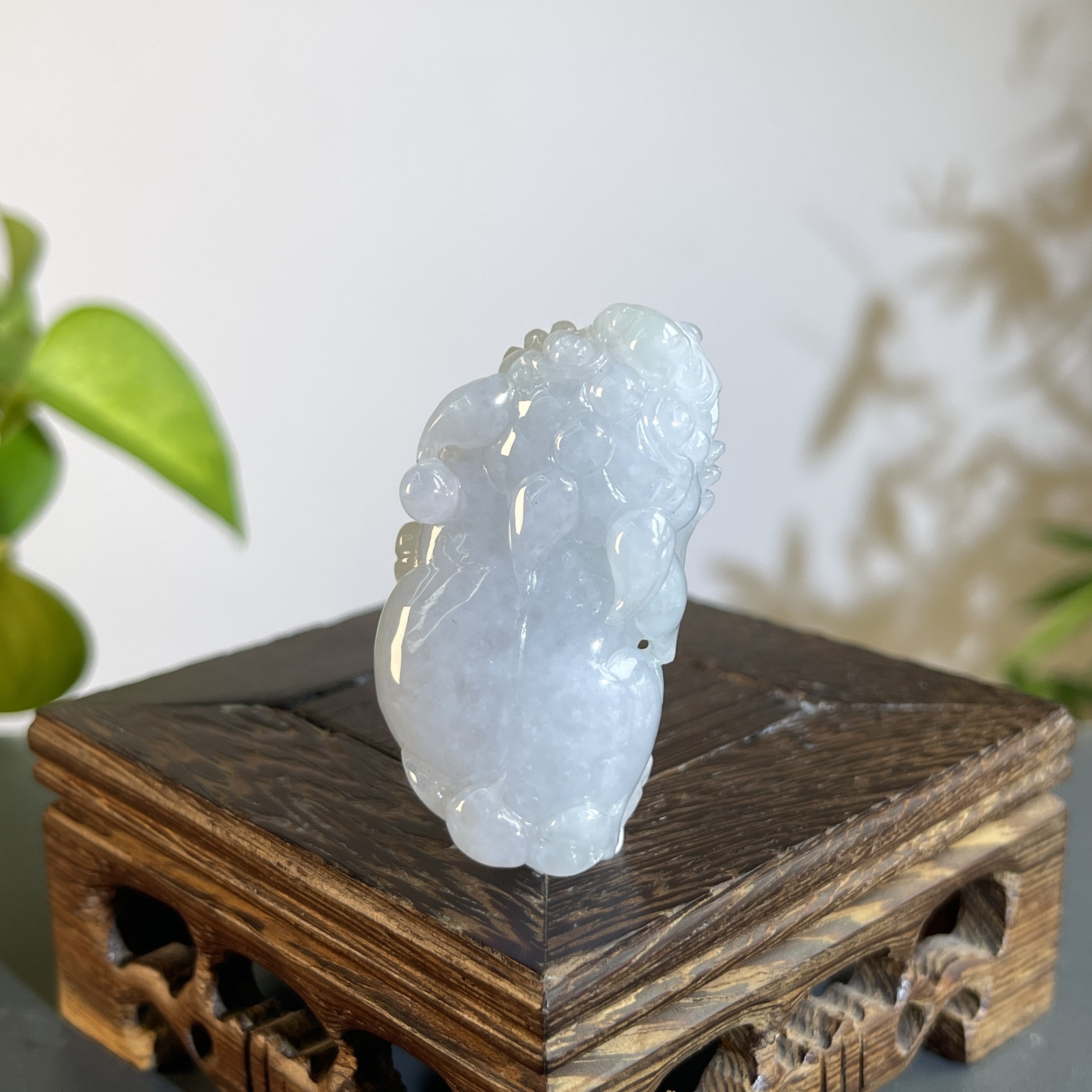 JXB19-45  天然缅甸A货翡翠 貔貅