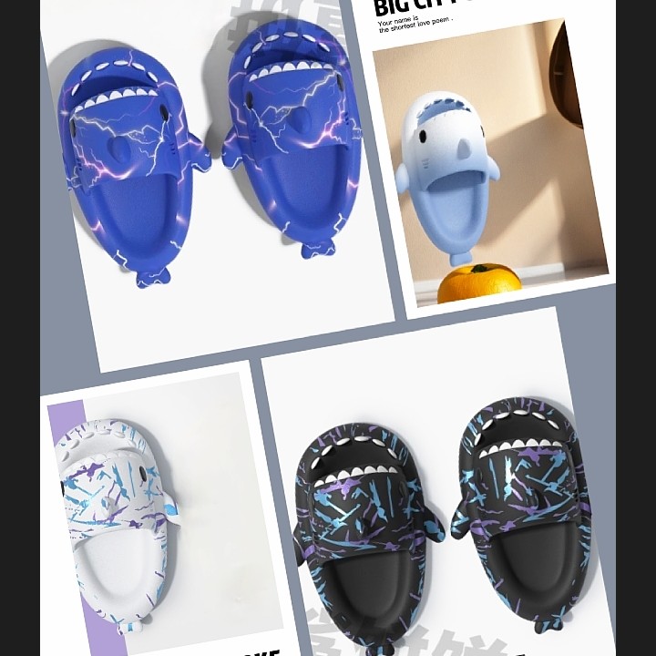 卡通拖鞋男女款室内家居厚底防滑防臭软底拖鞋（建议买大一码）夏季