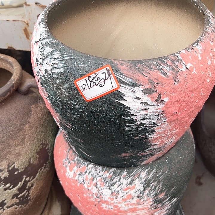 陶瓷景德镇精品花盆栽适合盆