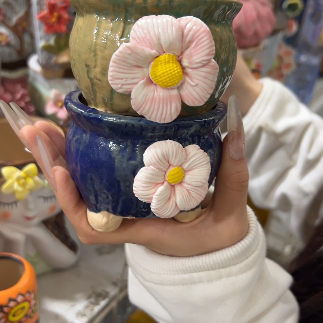 满20米飞秒退拉黑多肉花盆