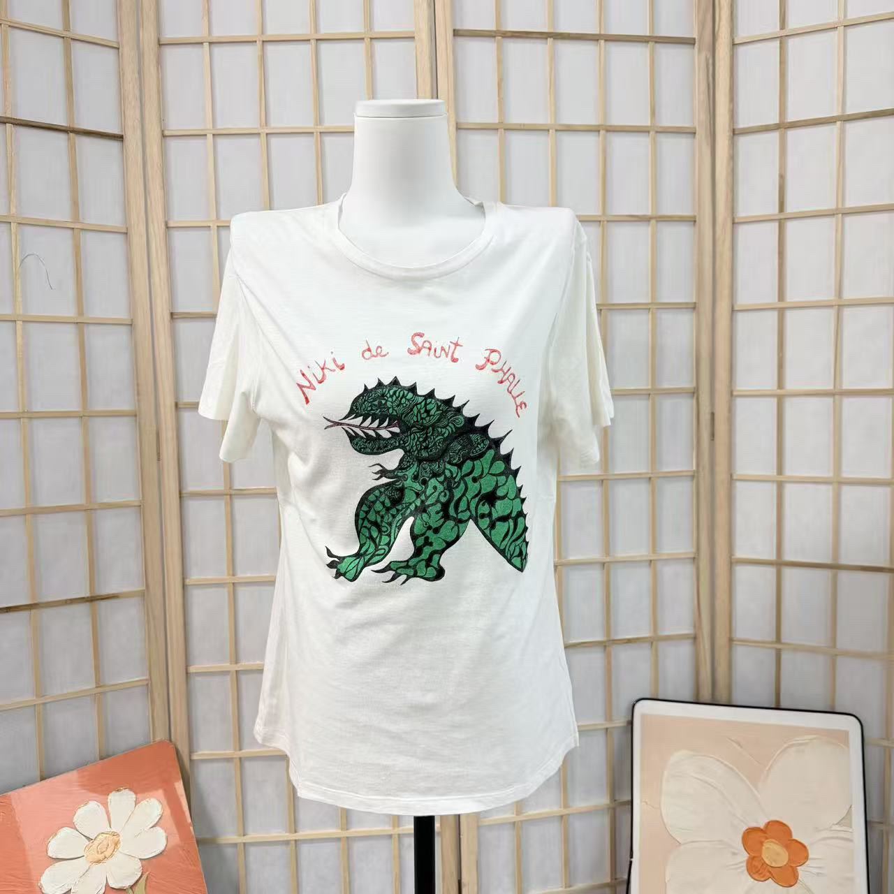 99新 DIOR/迪奥 HZ347 白色 短袖 99新 s码 肩宽40 胸围90 衣长68