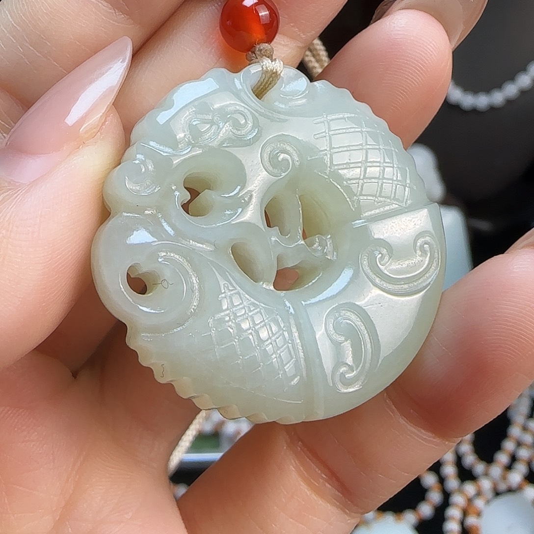 和田玉未镶嵌颈饰定制发货