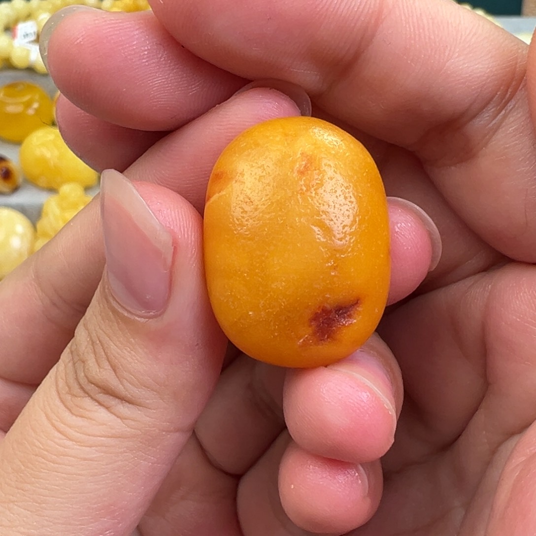 未镶嵌琥珀手链蜜蜡