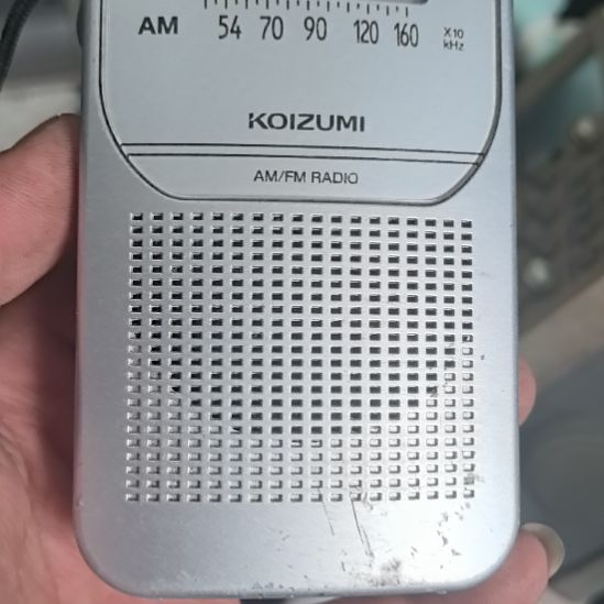 有机玻璃收音机无配件出售