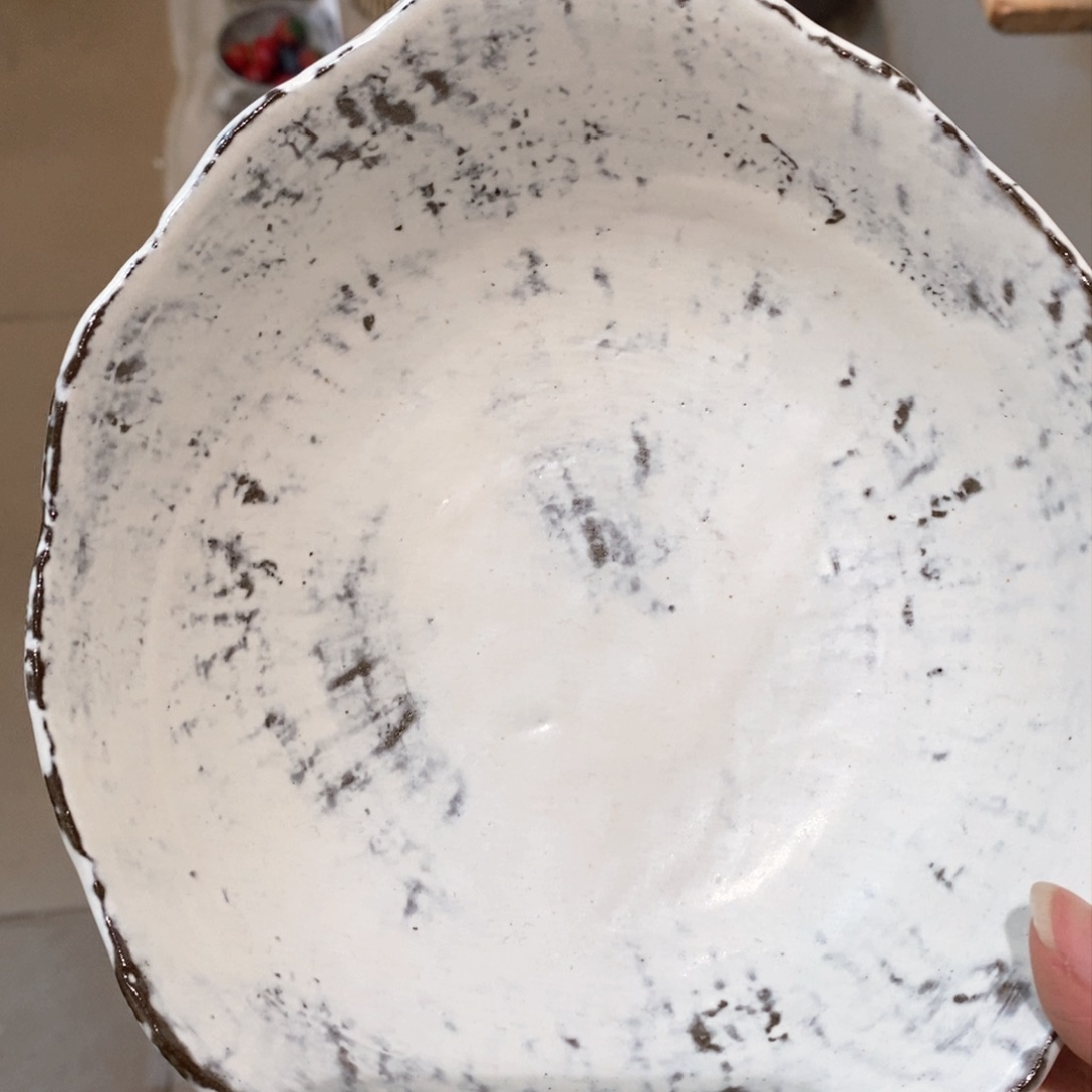 今囍陶器粗陶餐具1件