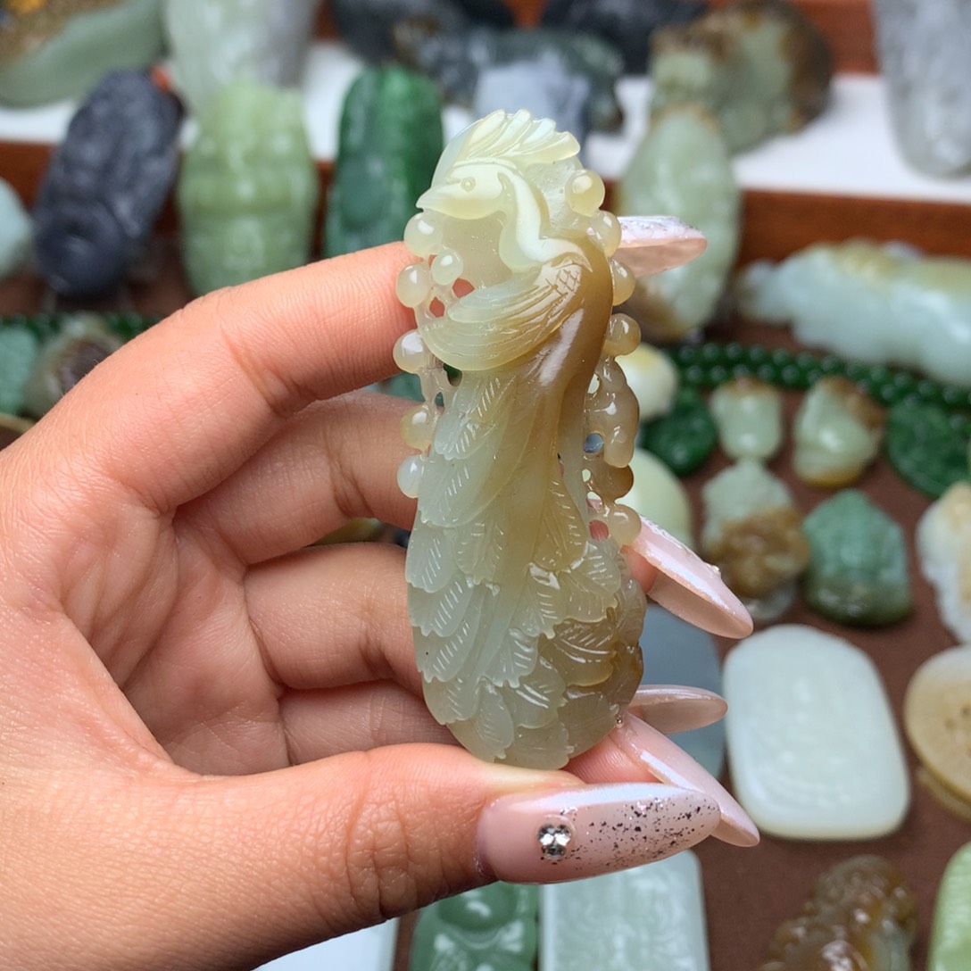 和田玉挂件未镶嵌