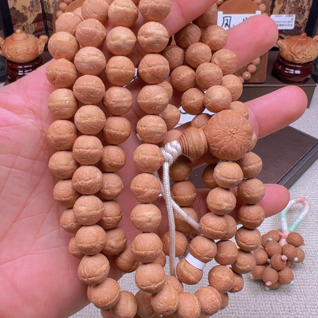 凡***子手串凤眼菩提11mm左右实心108
