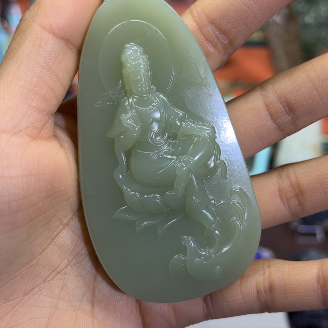 和田玉挂件未镶嵌꧁****