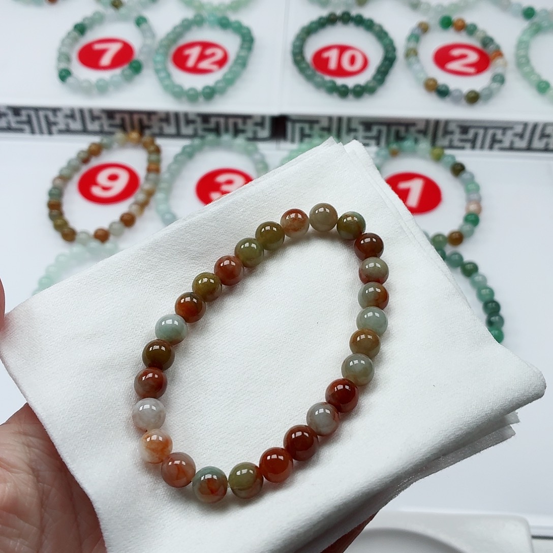 翡翠未镶嵌手链卡7.1（货尾）