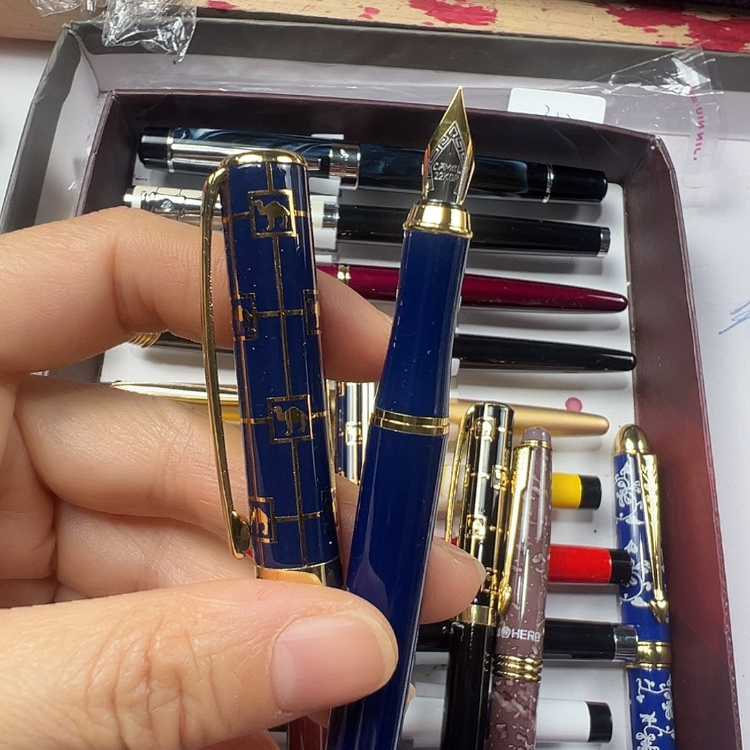便携式骆驼868明尖蓝色