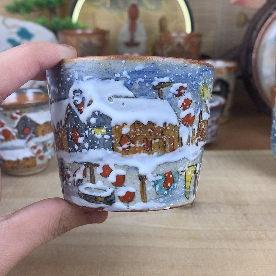 摆件景德镇陶瓷手作