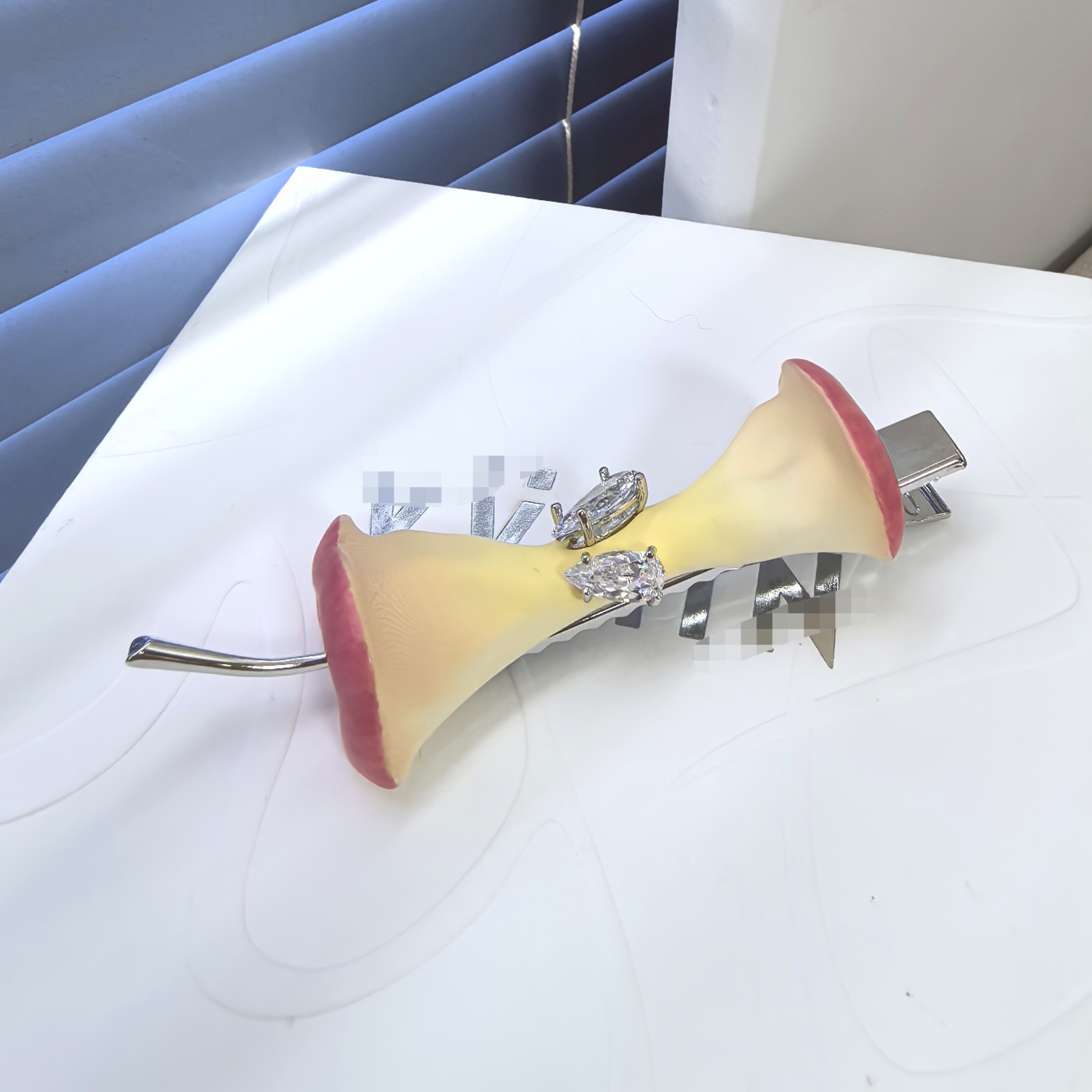 苹果核发夹发饰女