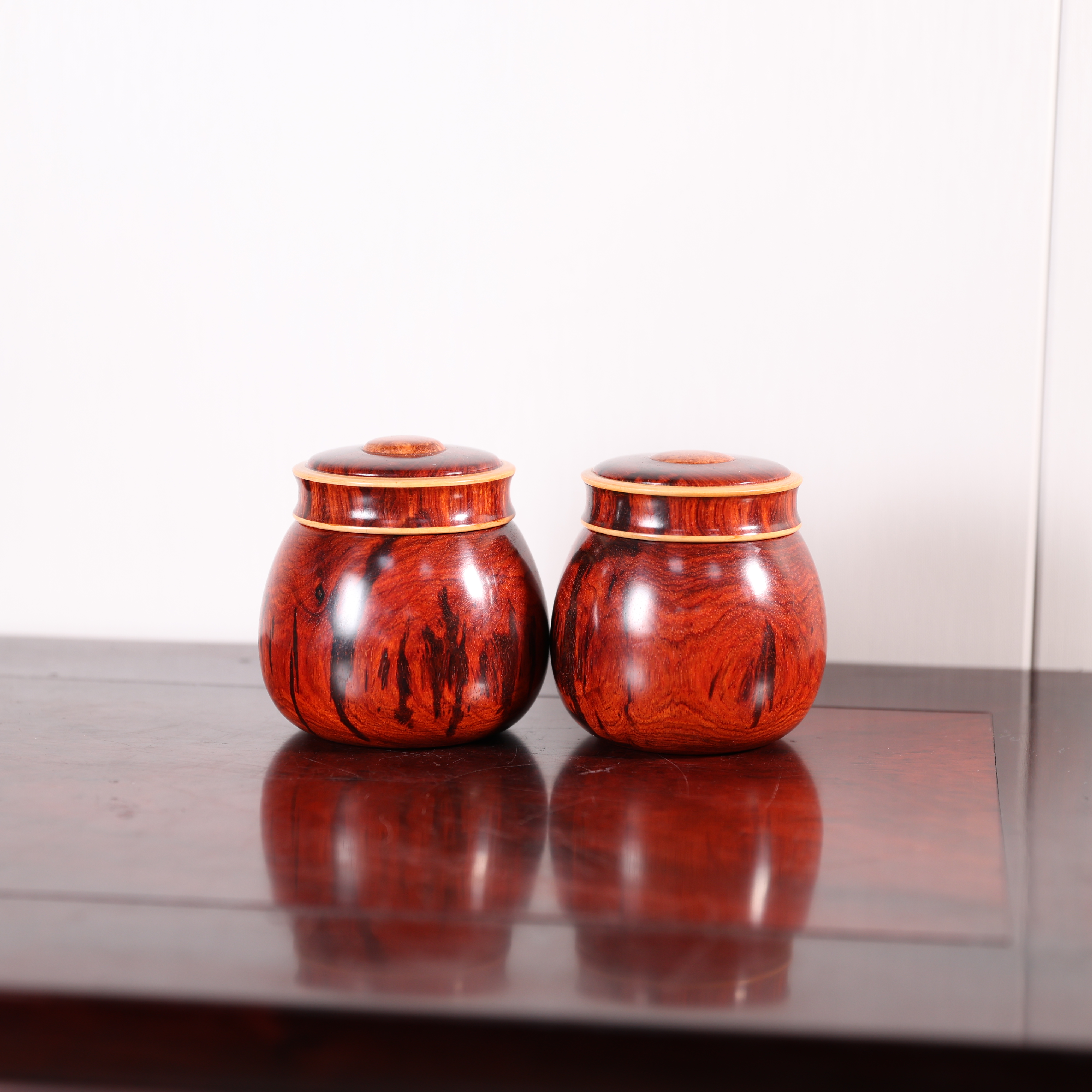 a26919 印度小叶紫檀-茶叶罐