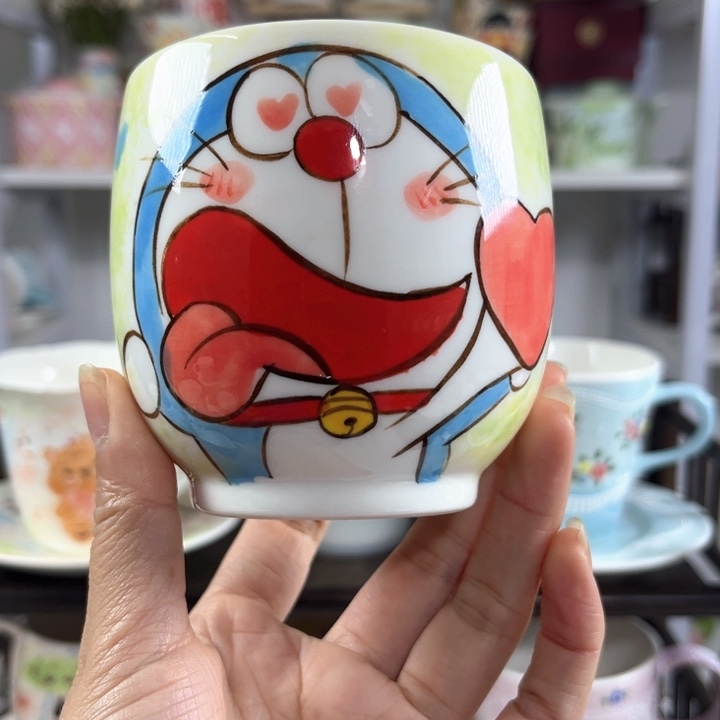 手绘高温釉下彩陶瓷