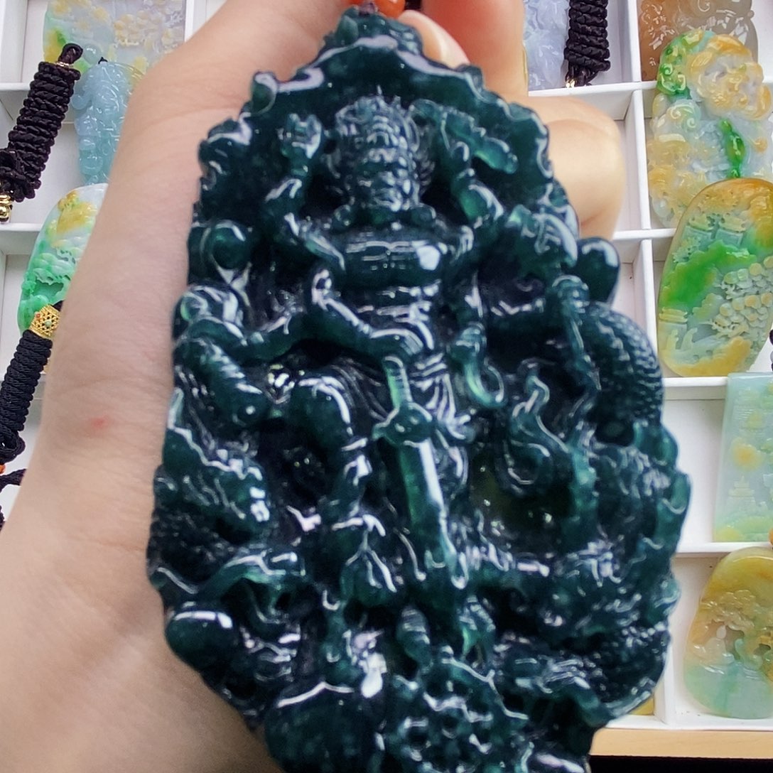 颈饰未镶嵌翡翠關***R翡翠