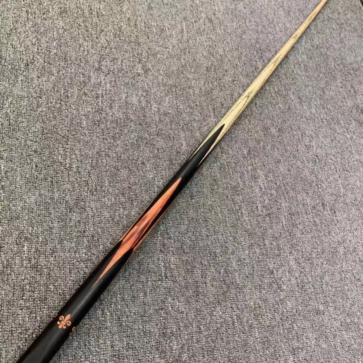 郁金香 前枝进口北美白蜡木纯手工雕刻同款台球杆 48小时内发货