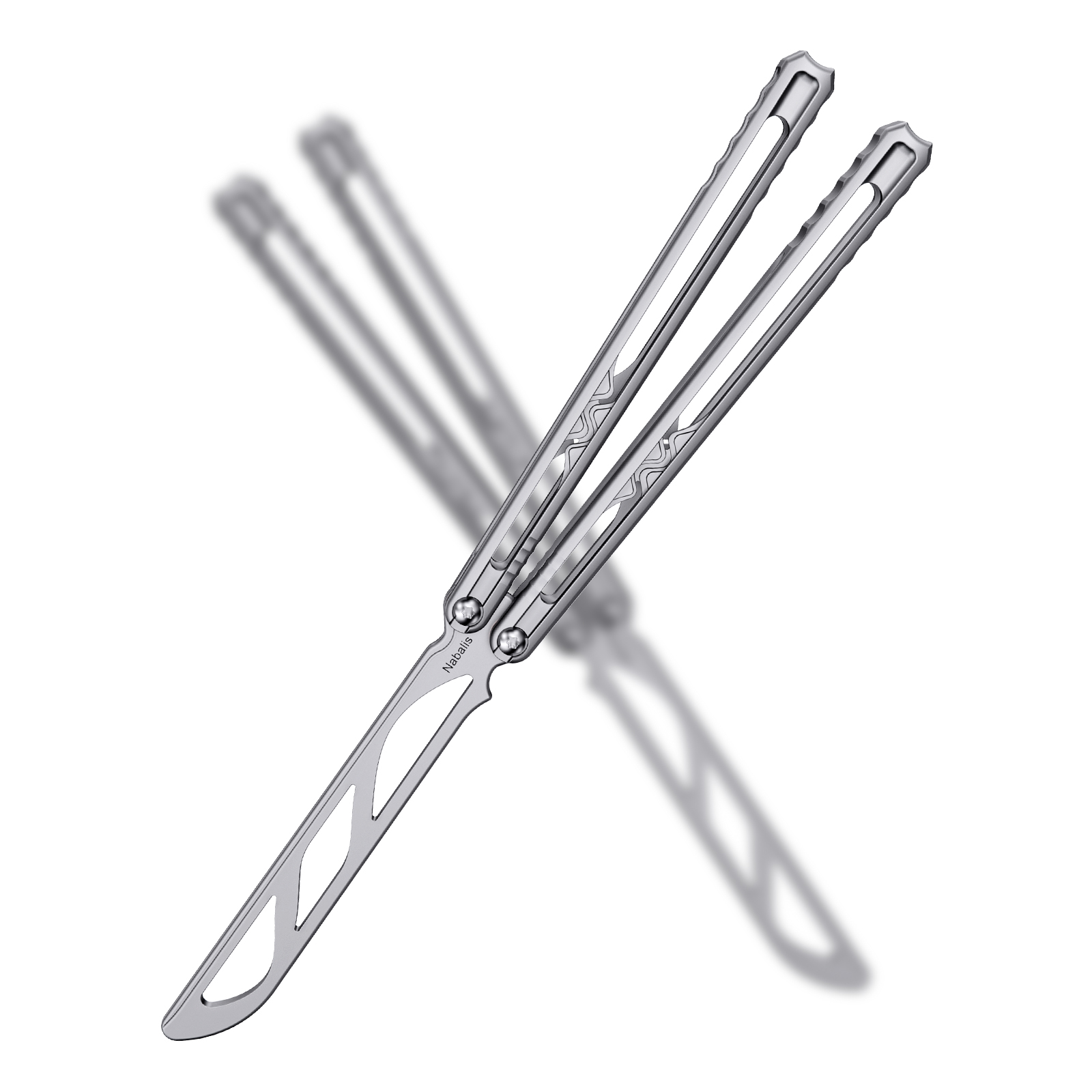 NABALIS山河练习蝴蝶刀未开刃安全