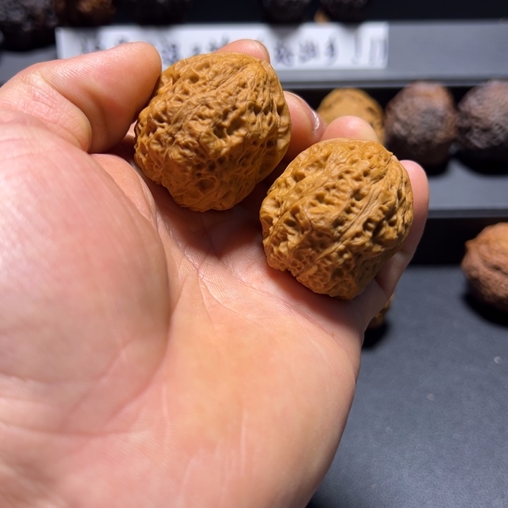 把件文玩核桃B蒙古包44mm