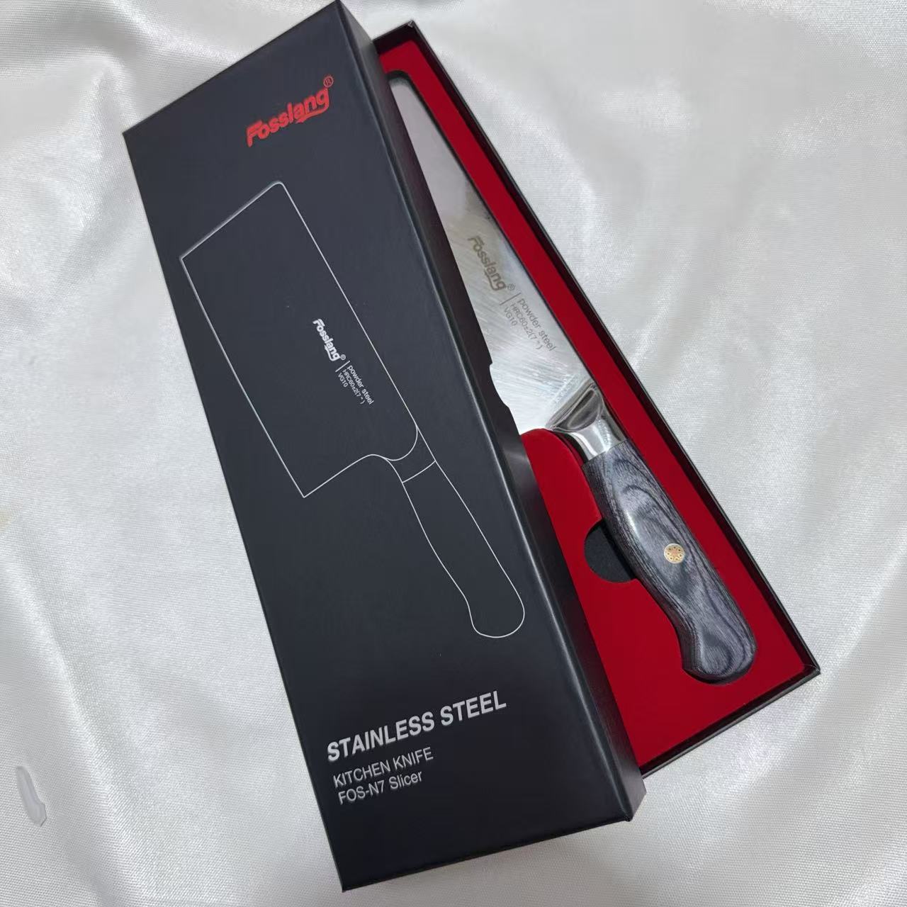 7寸菲仕朗大马士革67层vg10厨具套装