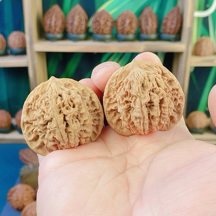 吊坠文玩核桃047盘龙纹43尺