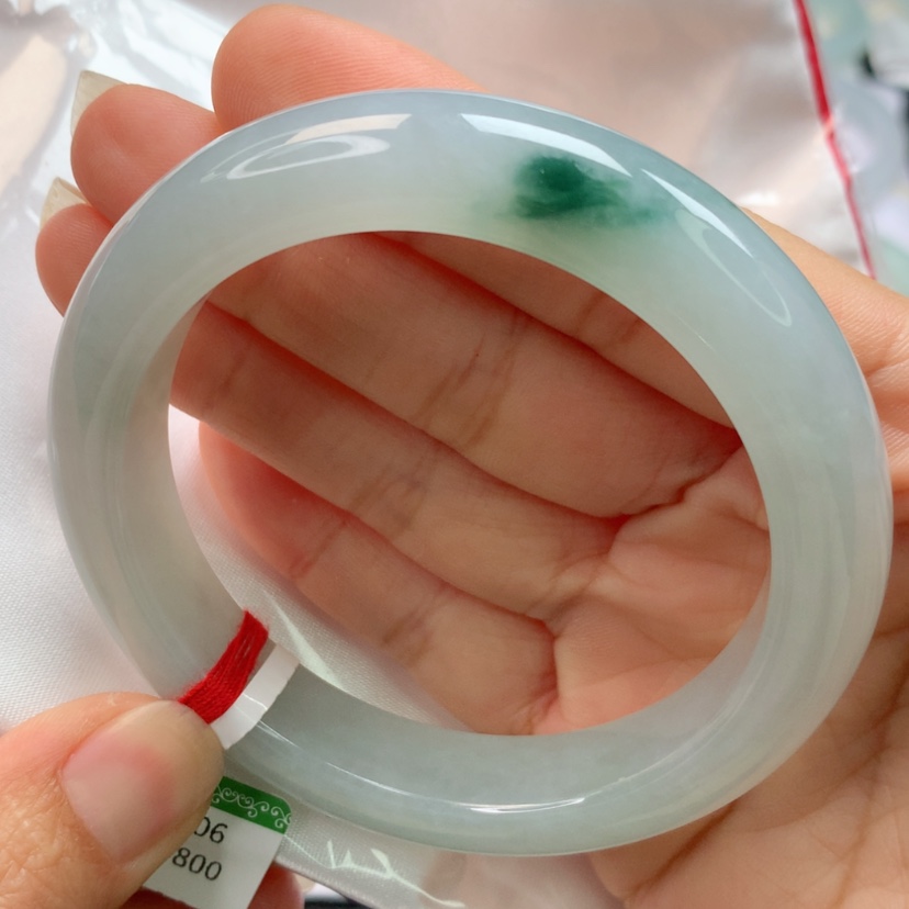 【闪购商品】翡翠手镯未镶嵌天然翡翠手镯