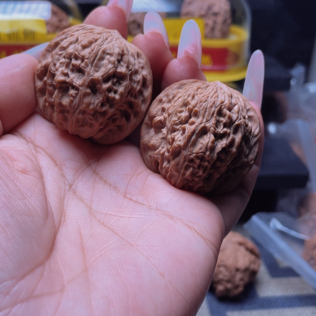 文玩核桃吊坠38磨盘文玩核桃