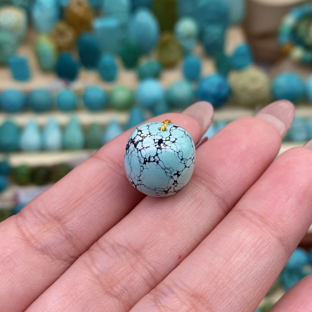 绿松石珠宝奇石未镶嵌