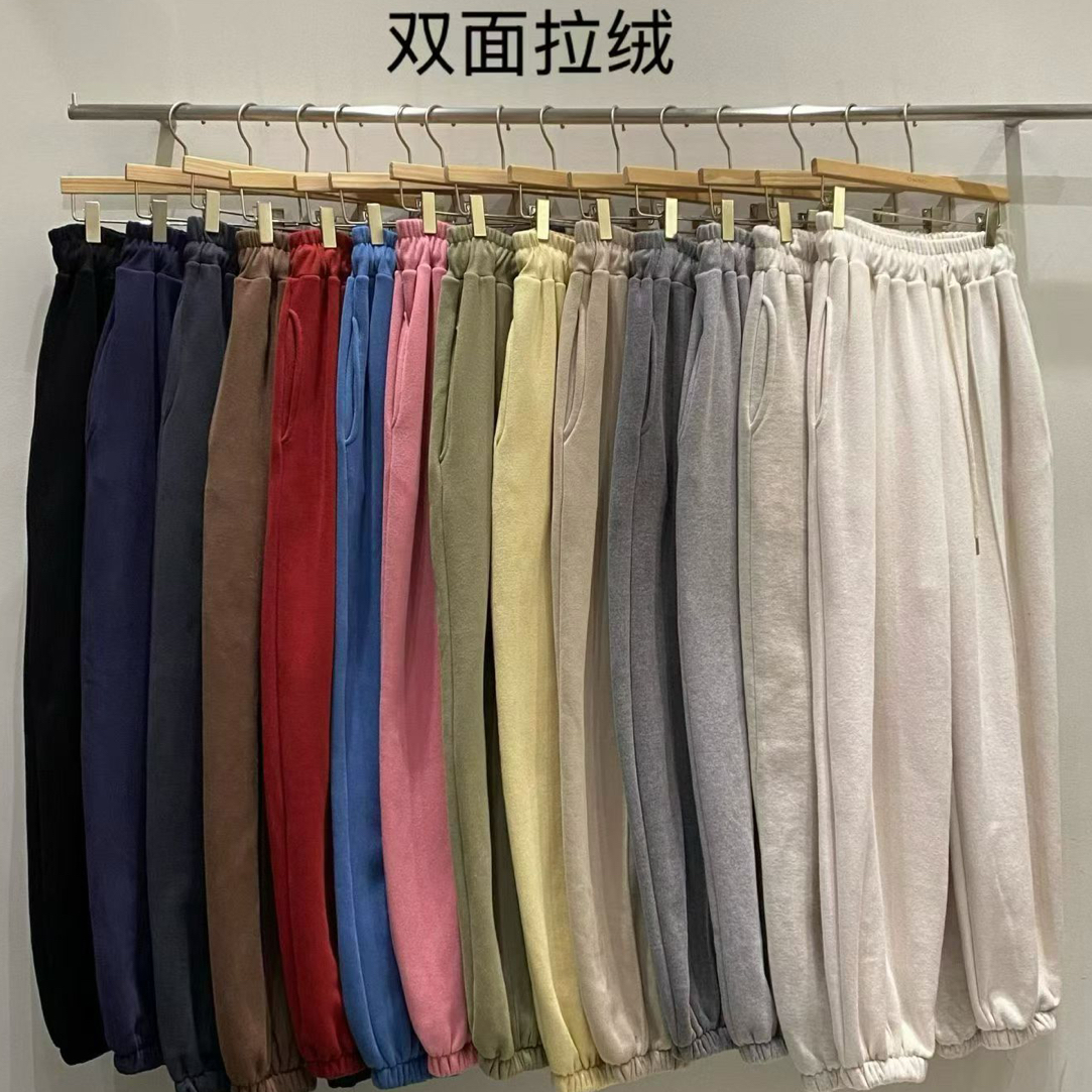 【橘子家】东大门-不退换Ondo显瘦卫裤束脚