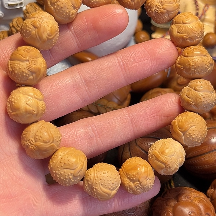 手串/手链橄榄核猴头金蟾