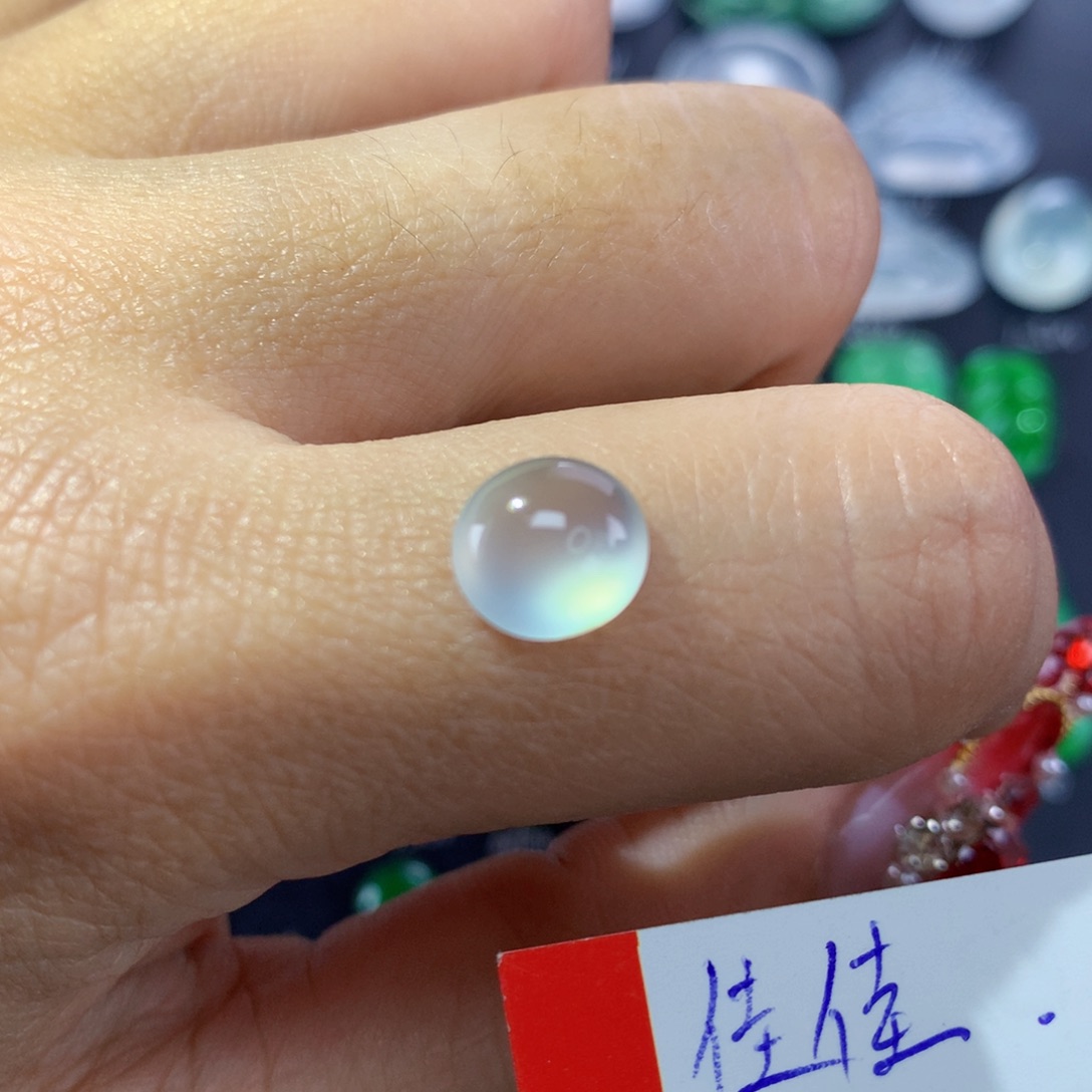 翡翠颈饰未镶嵌纯天然缅甸A货翡翠