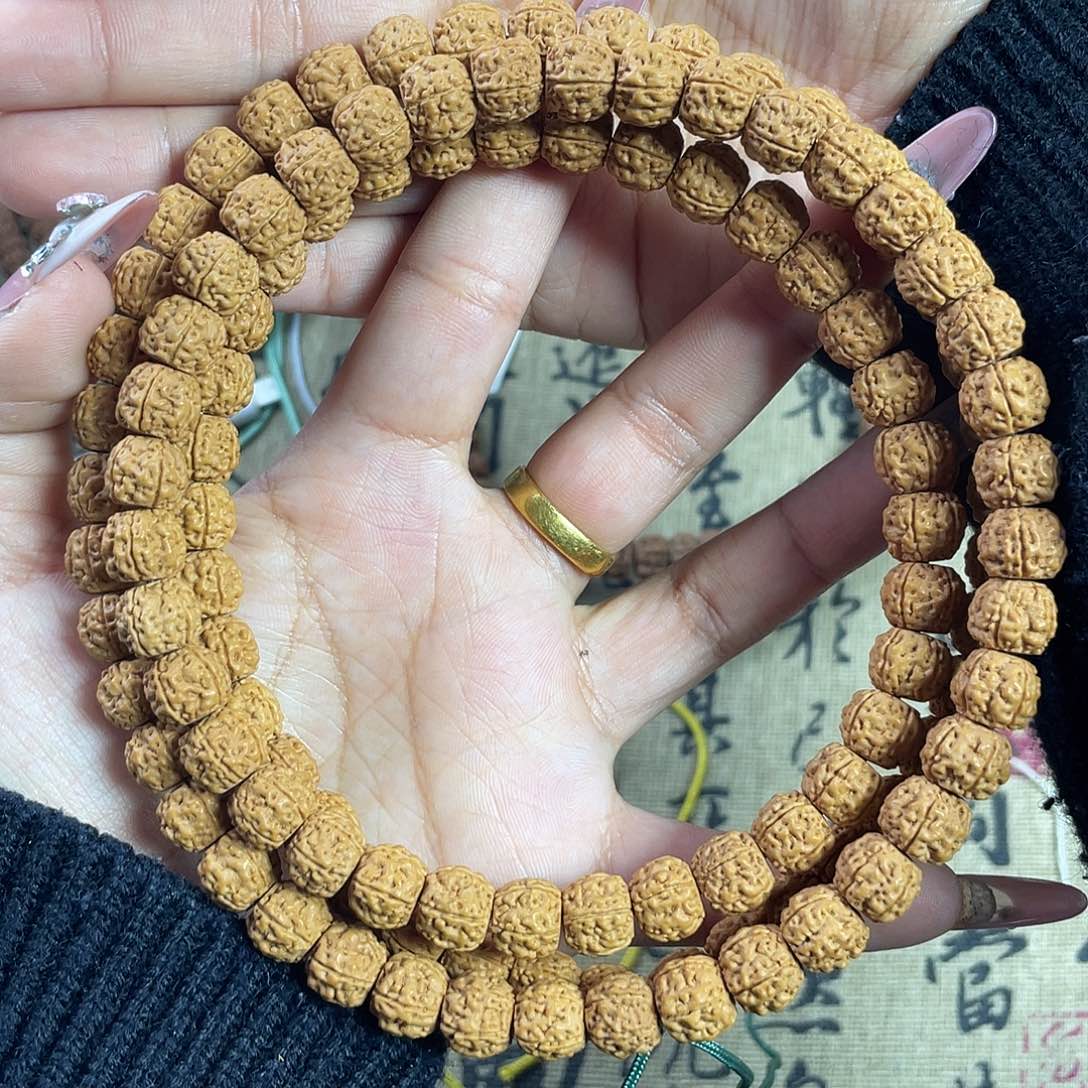 金刚菩提手串藏式盘龙纹108