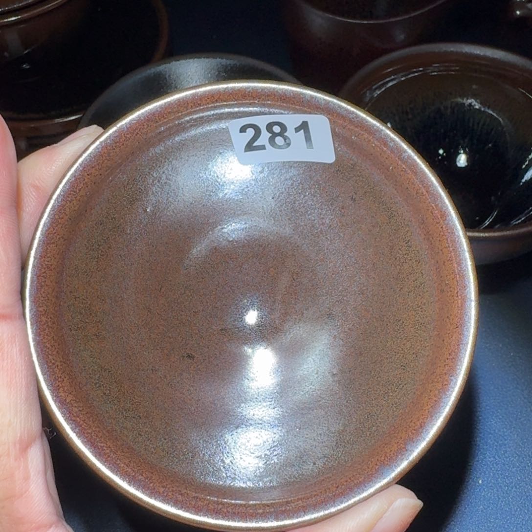 小雨茶盏手工柴烧