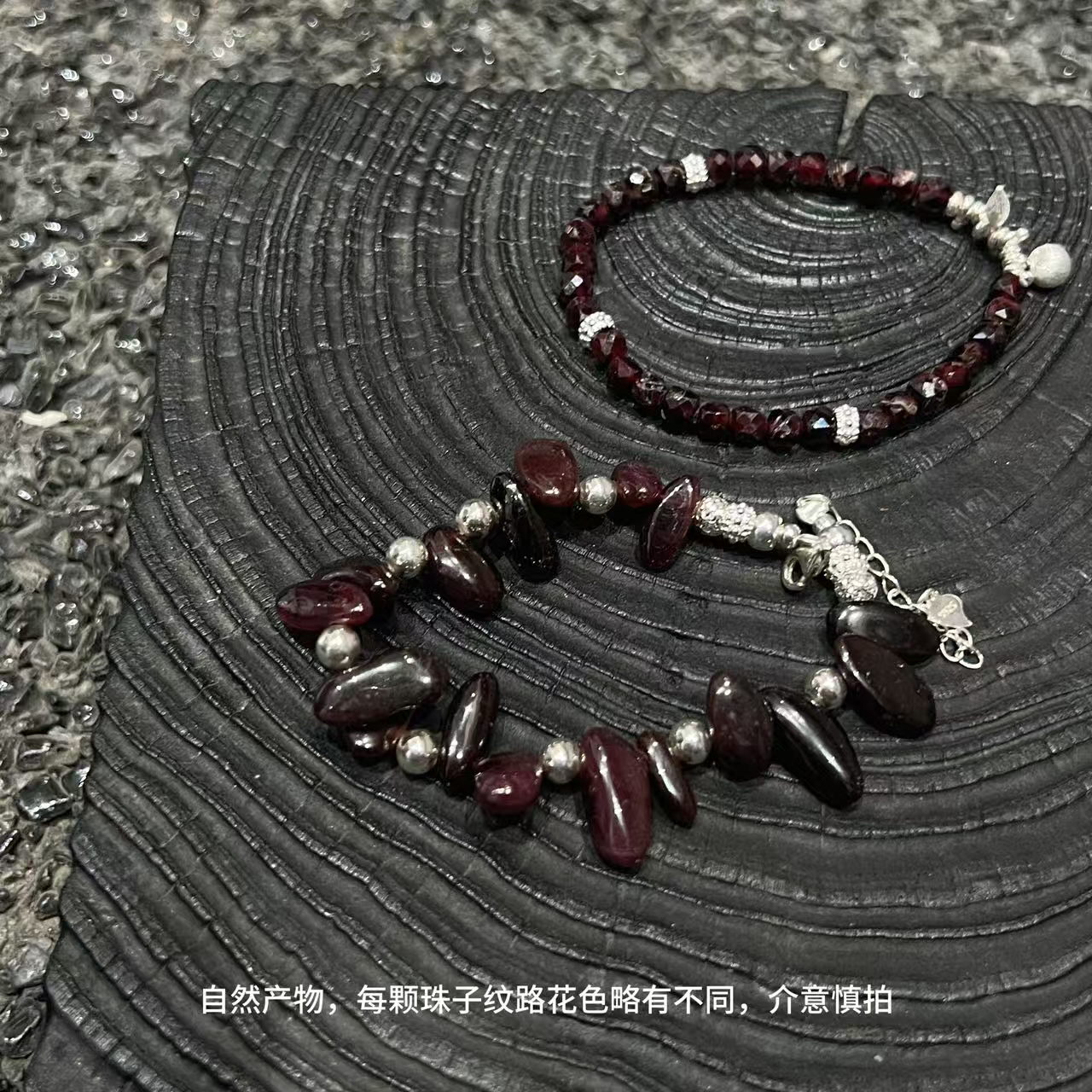 925银手链 JIUJIU【石榴裙摆手链】手工气质时尚复古小众个性0613