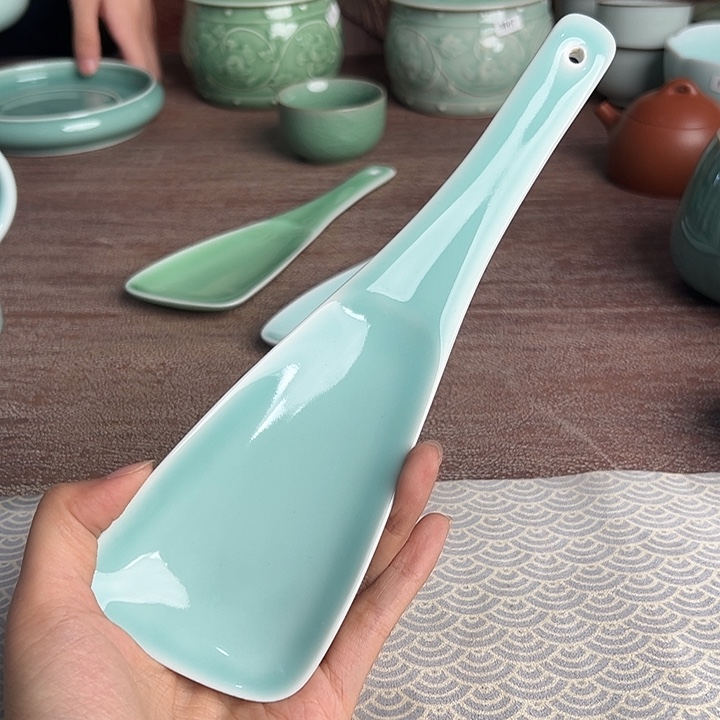 龙泉云间青瓷小米茶器