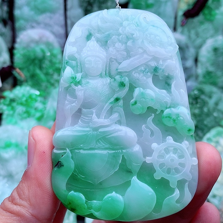 翡翠吊坠(不含链)未镶嵌