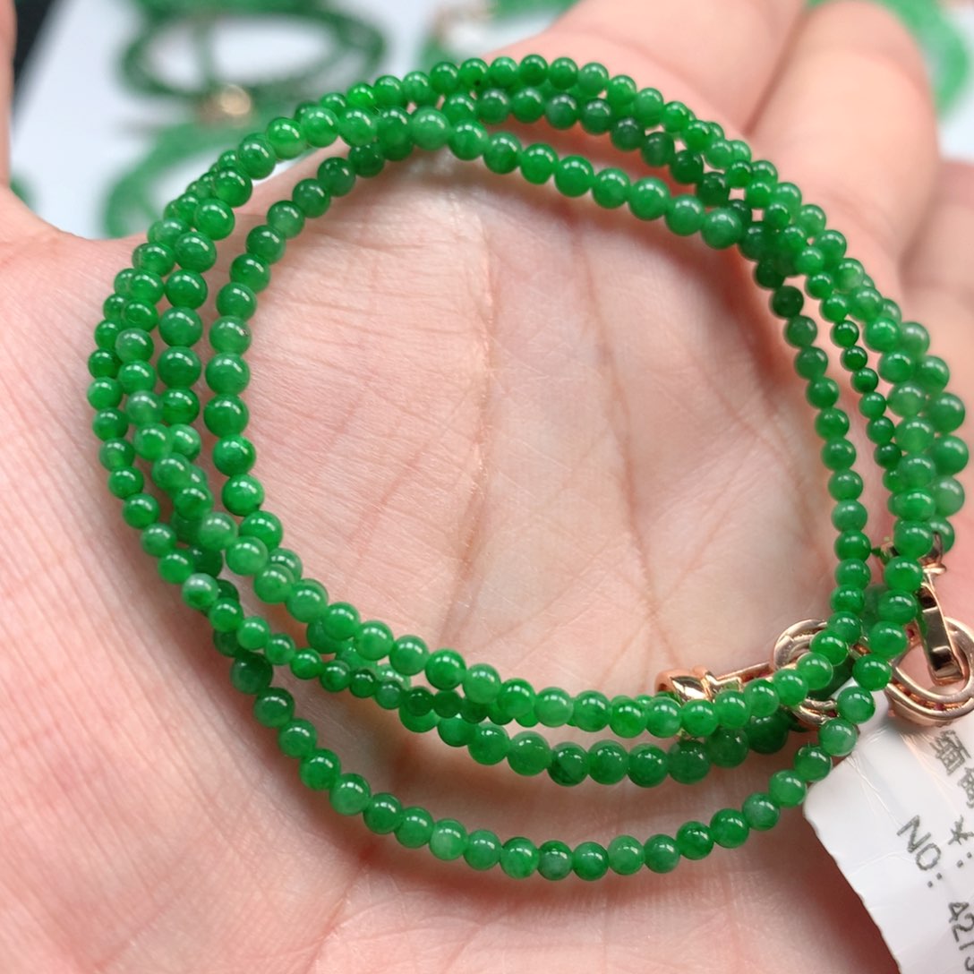 翡翠手链未镶嵌翡翠