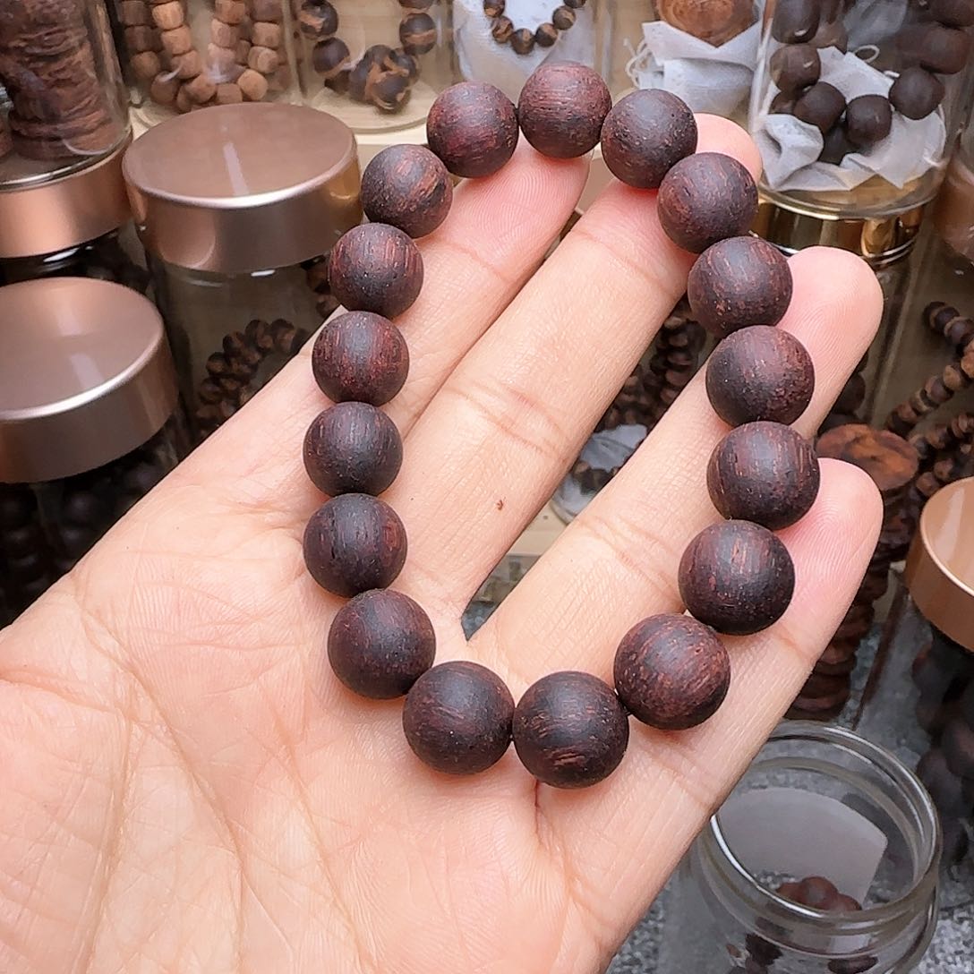 降真香其他1.2黄油金丝东枝花香推荐手串