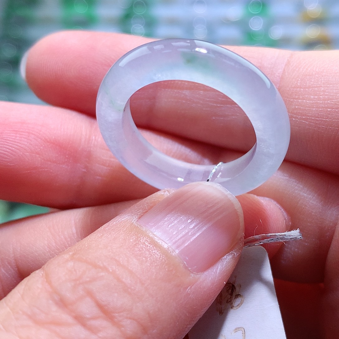 翡翠戒指未镶嵌17号