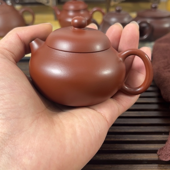 紫砂茶壶原矿紫砂半手工制作