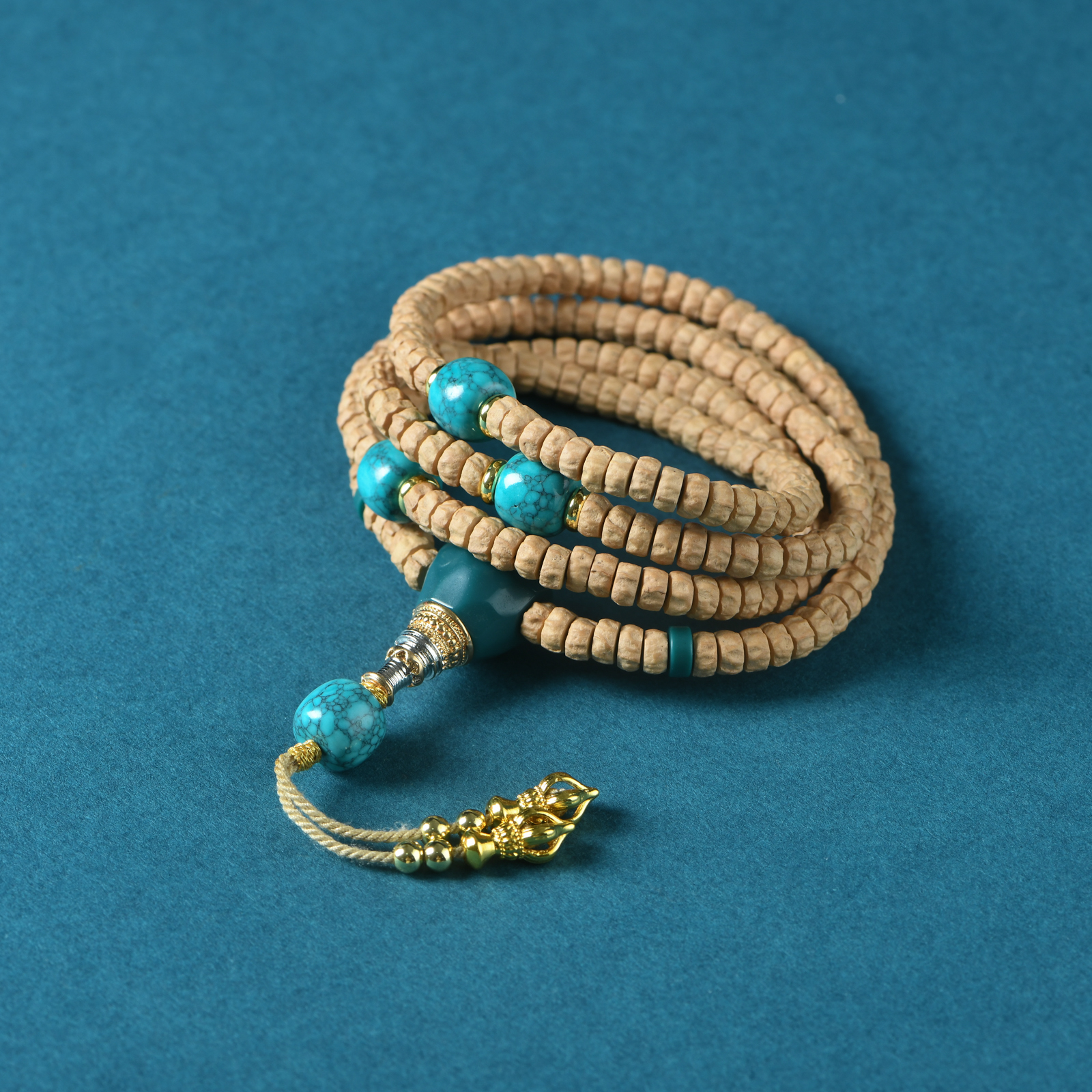 百香籽精工药片珠脖挂多圈手链琉璃高定明星款