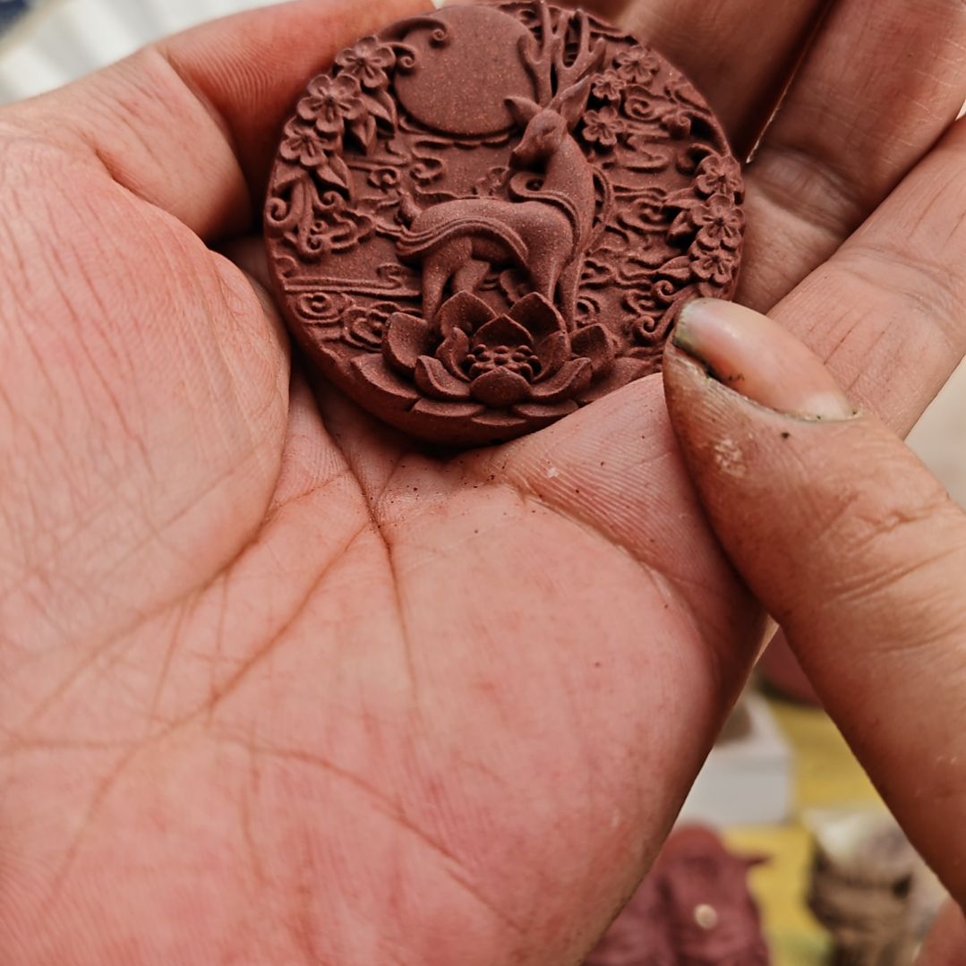 泥塑玉兰衙香微瑕一路有你福利价