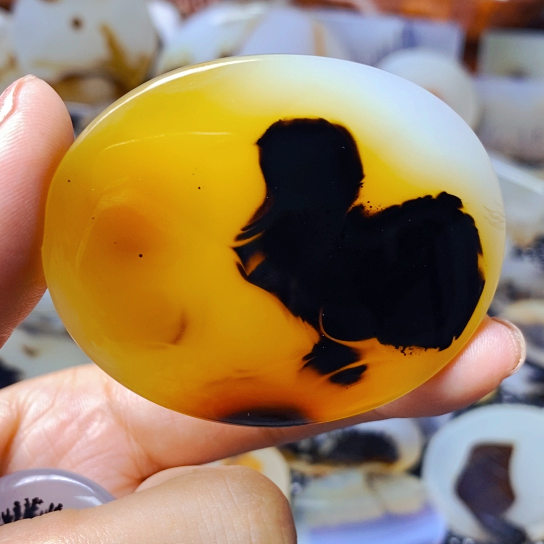 全***洗玛瑙/玉髓未镶嵌珠宝半成品