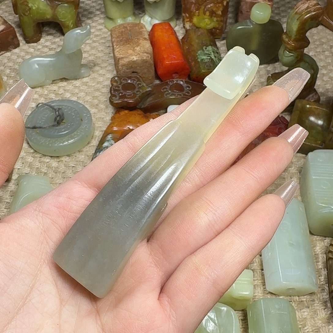 白玉菩提吊坠挂件