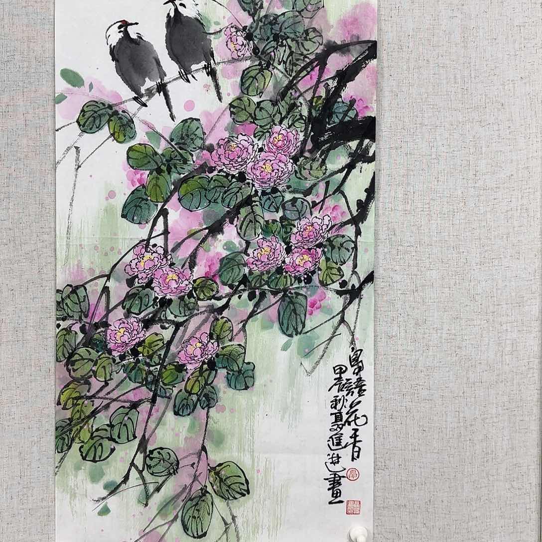 国画聂进进馆长精品