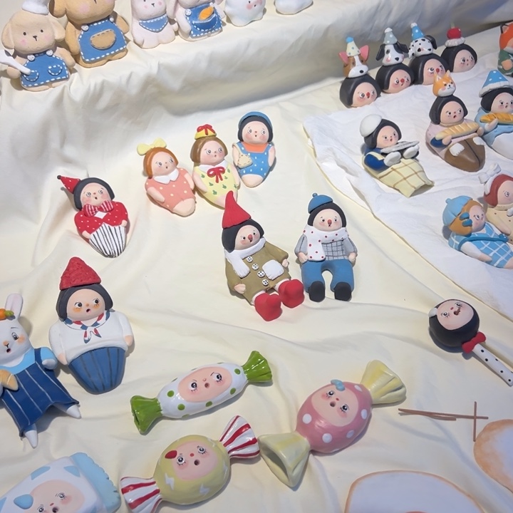 摆件陶景德镇陶瓷摆件猪猪猪02