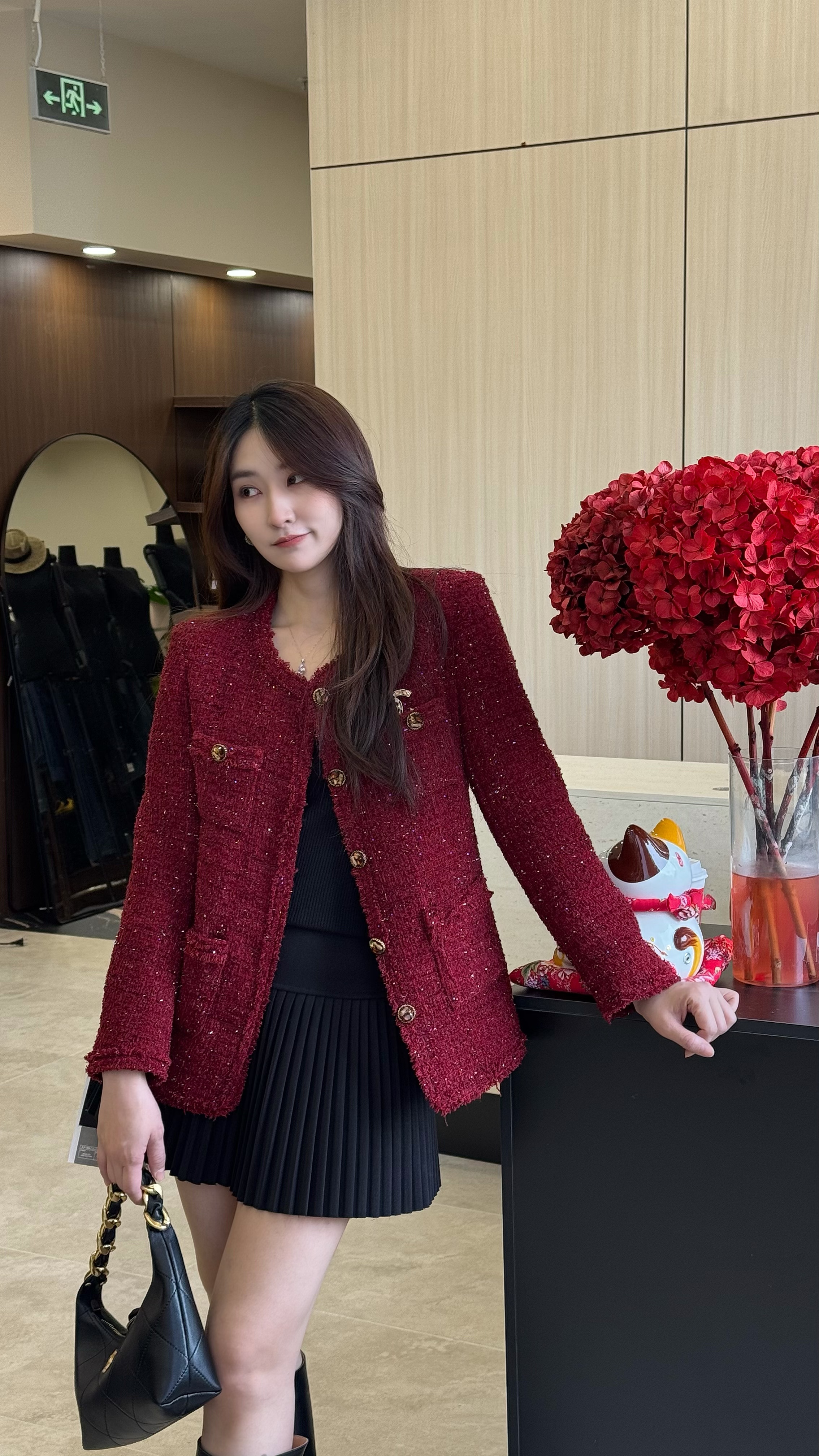 90122外套女秋冬季2025新款巨好看小香风气质百搭