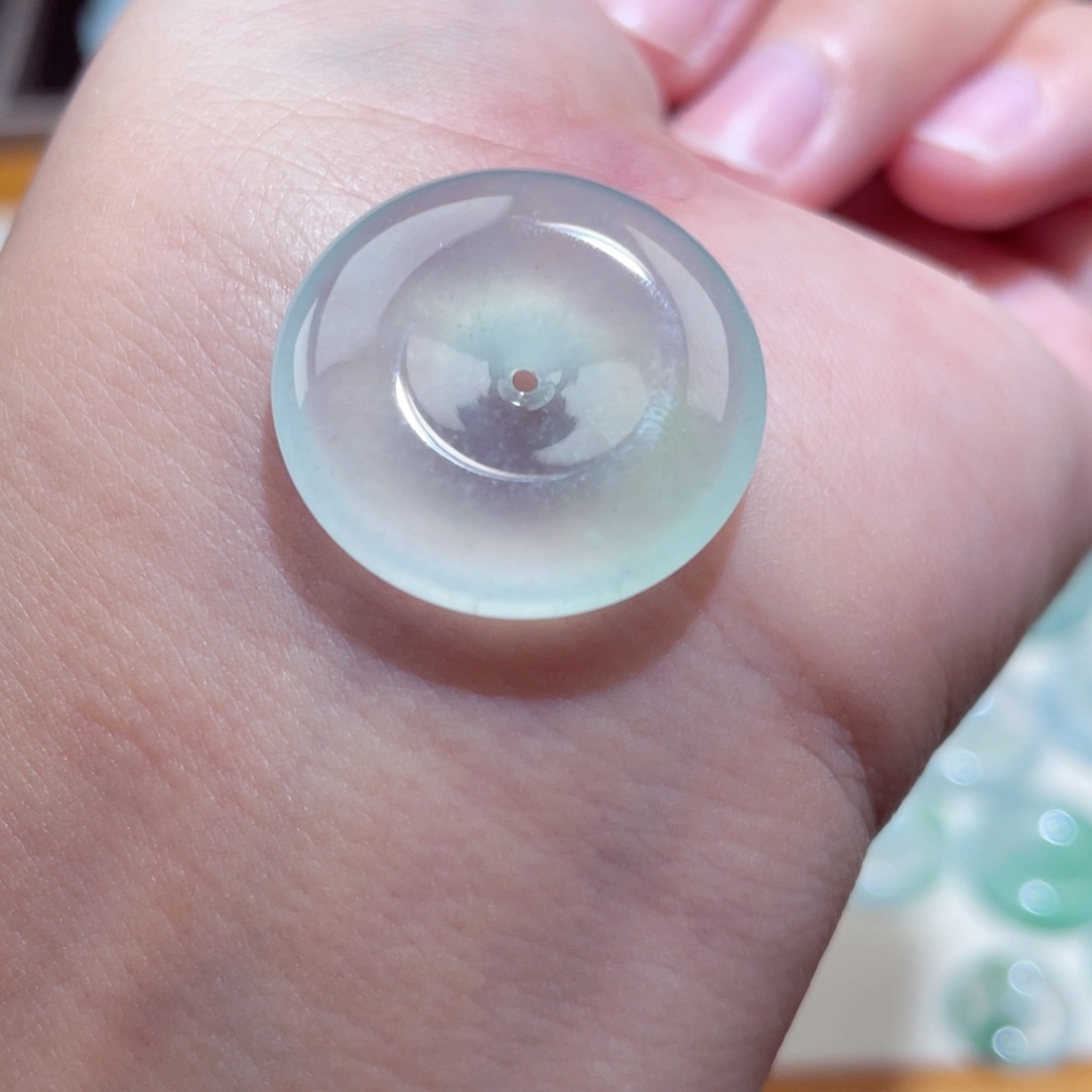 颈饰未镶嵌翡翠扣子