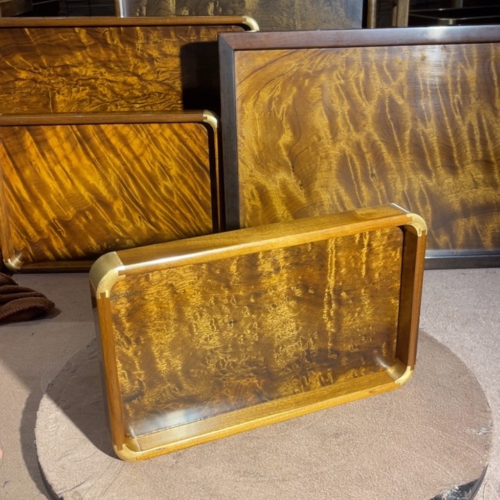 金丝楠嗡*金丝楠木文盘