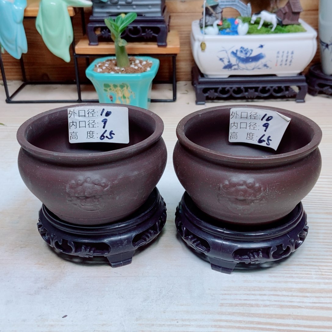 瓷片陶瓷花盆陶瓷艺术