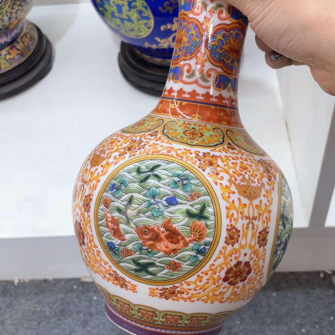 摆件景德镇陶瓷现代工艺品摆件